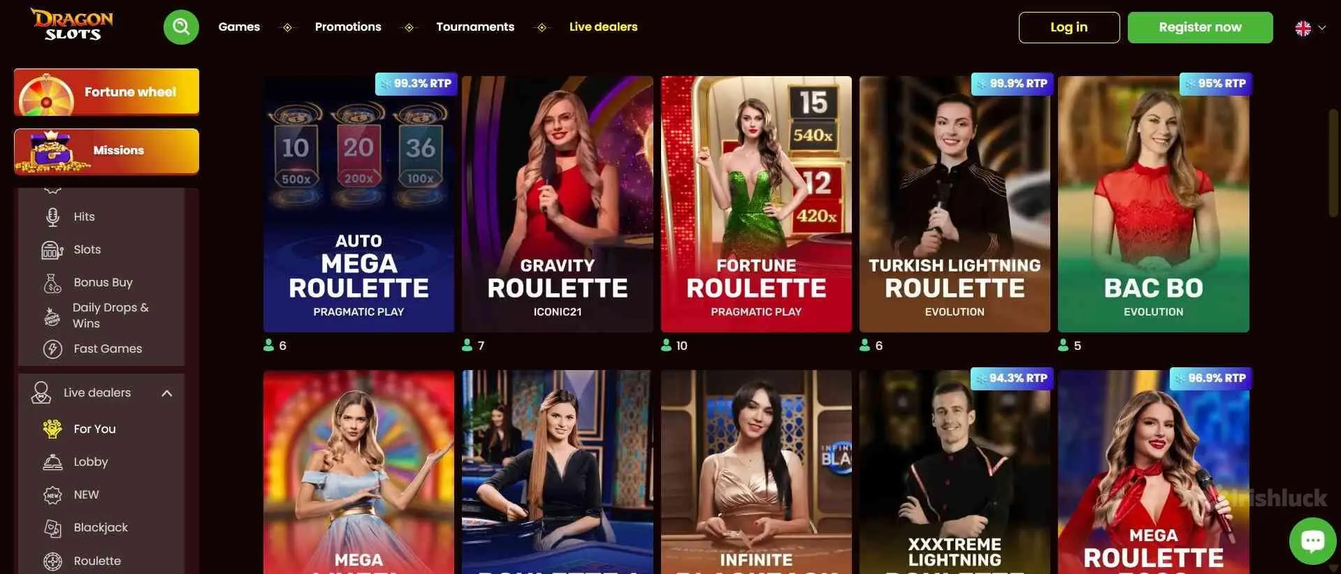 Dragonslots Casino